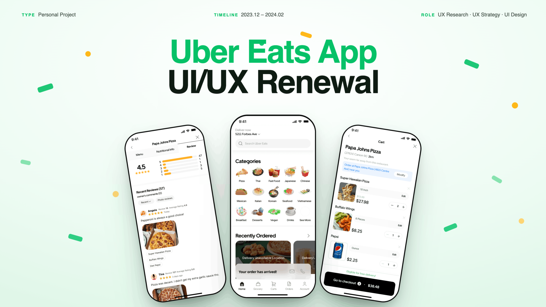 Uber Eats App Renewal